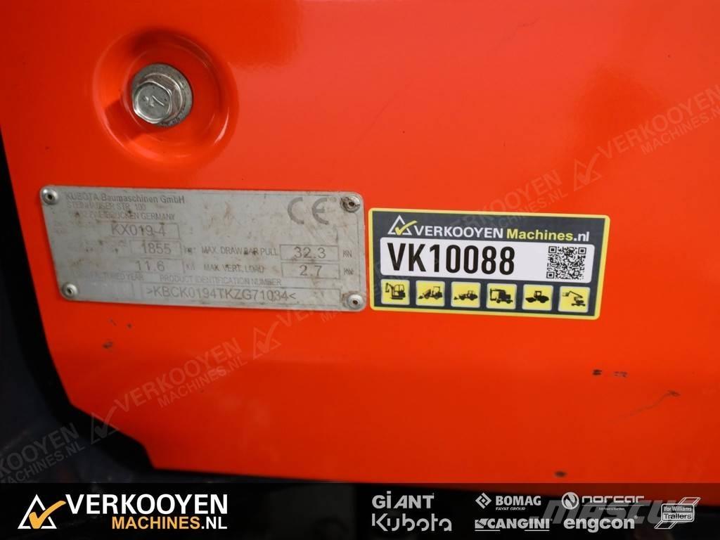 Kubota KX019-4 Mini Excavators <7t (Mini Diggers)