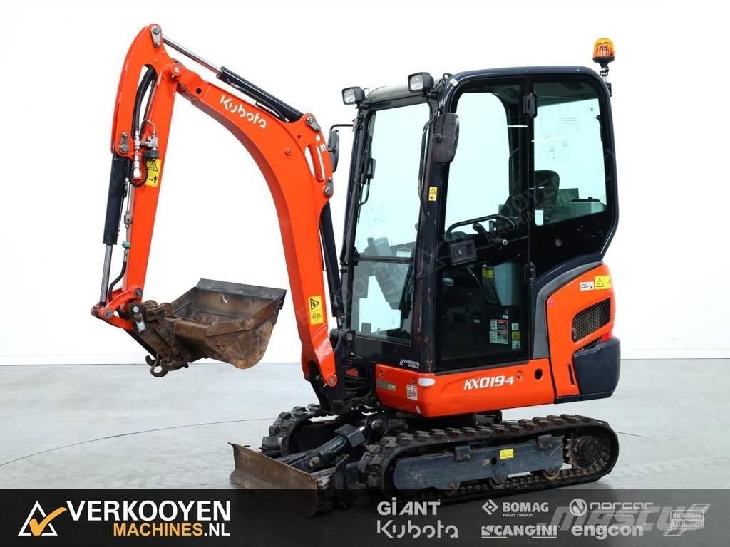 Kubota KX019-4 Mini Excavators <7t (Mini Diggers)