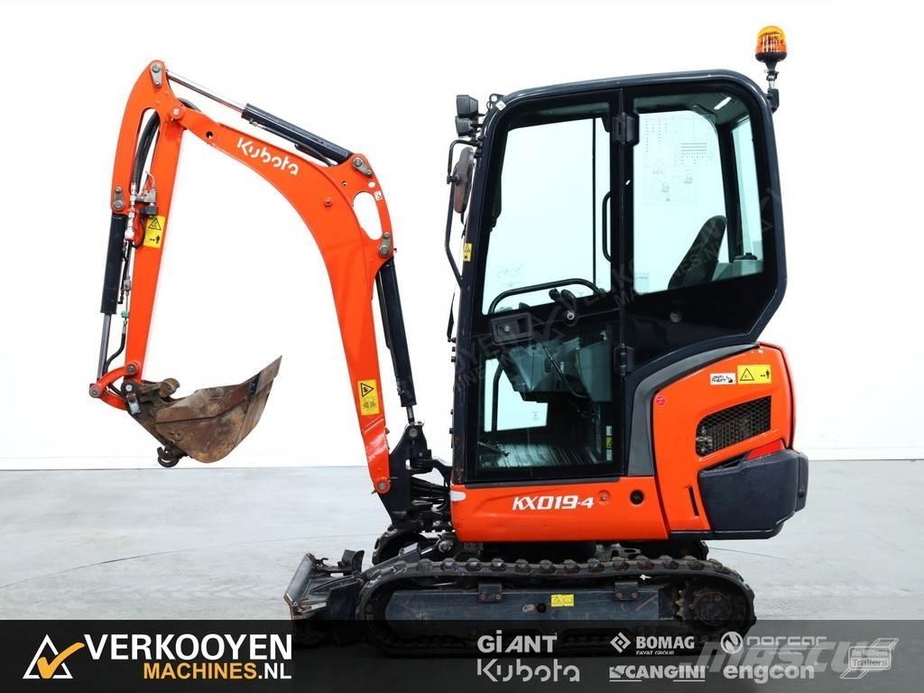 Kubota KX019-4 Mini Excavators <7t (Mini Diggers)