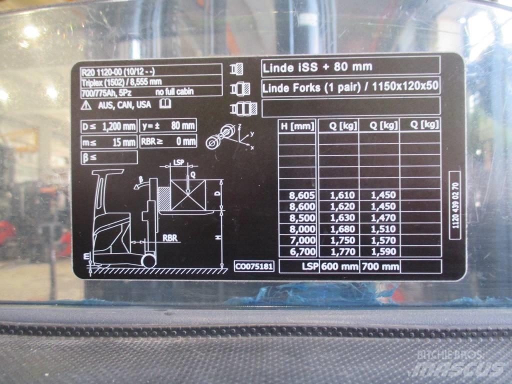 Linde R20 Reach trucks