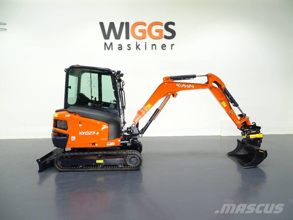 Kubota KX 027-4 Mini Excavators <7t (Mini Diggers)