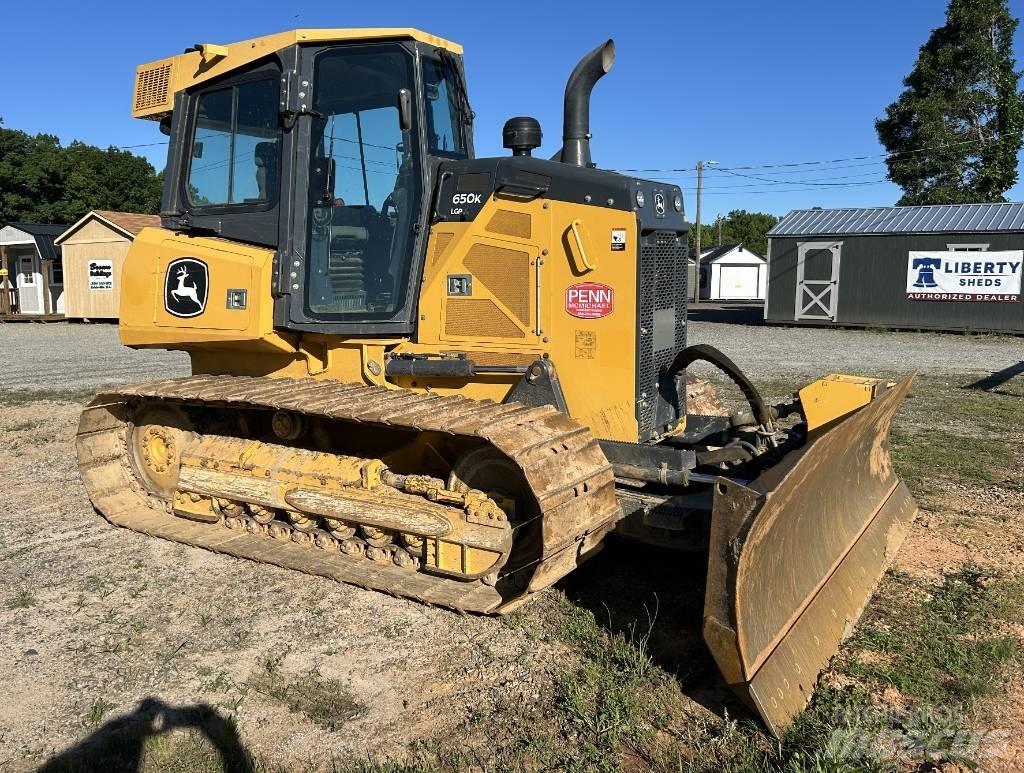 DEERE 650K LGP Crawler dozers