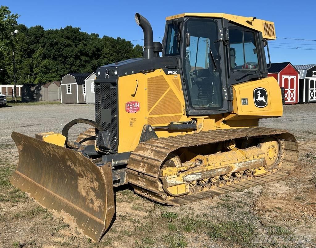 DEERE 650K LGP Crawler dozers