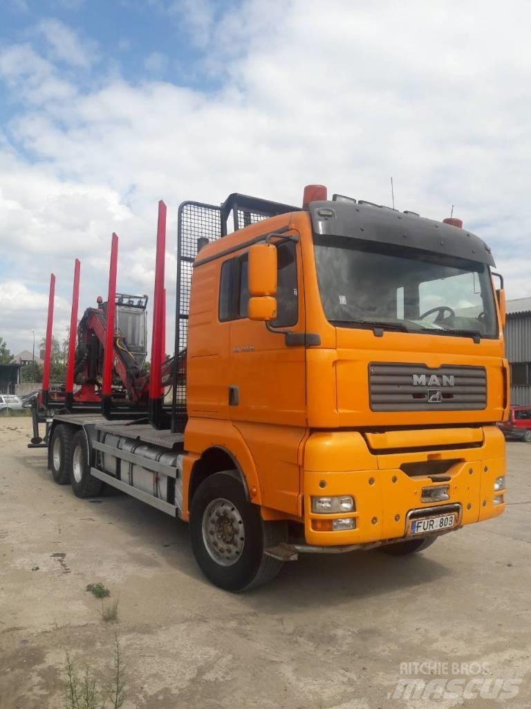 MAN TGA 33.530 Log trucks