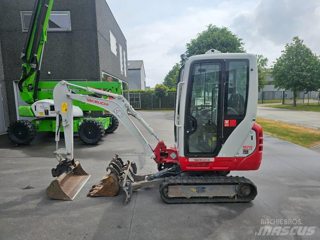 Takeuchi TB 216 Mini Excavators <7t (Mini Diggers)