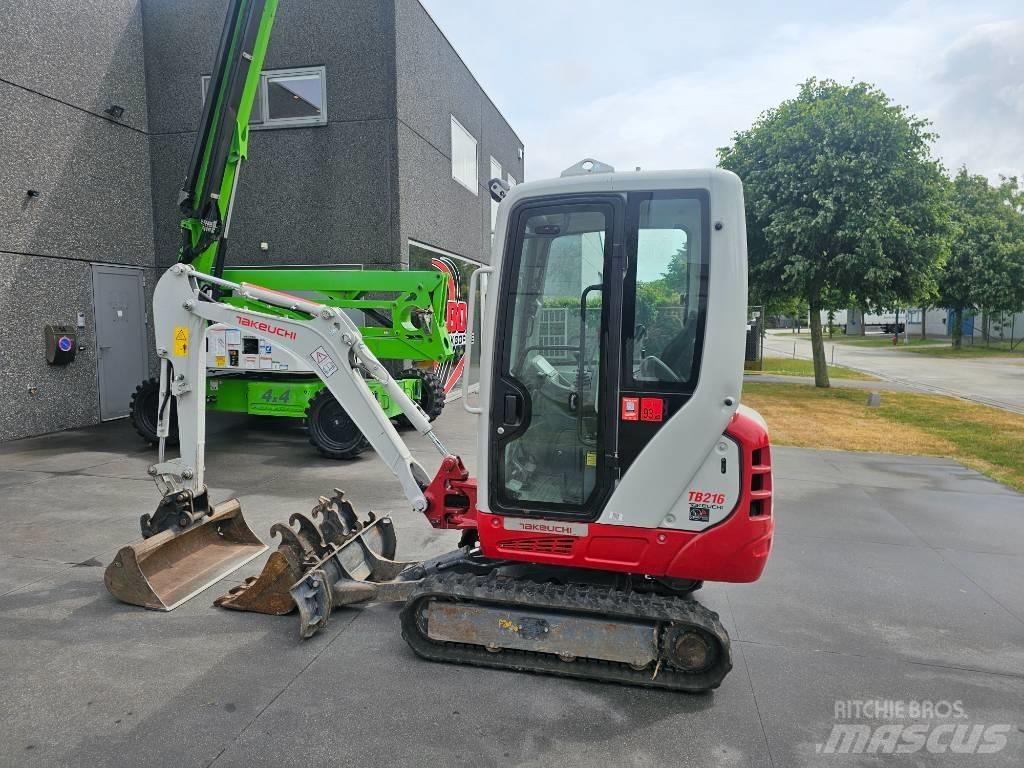 Takeuchi TB 216 Mini Excavators <7t (Mini Diggers)
