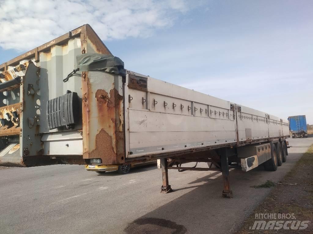 Krone alumiinilaidat Flatbed Trailers