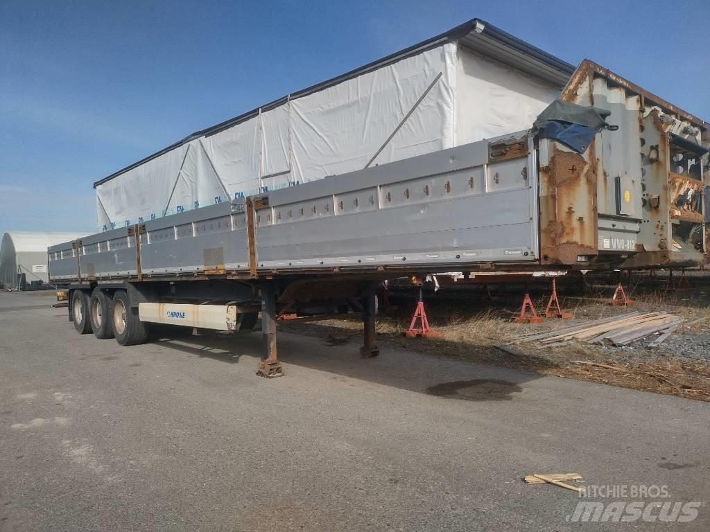 Krone alumiinilaidat Flatbed Trailers