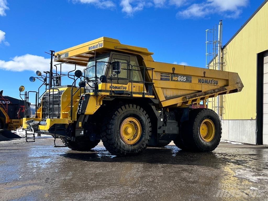 Komatsu 605-8 Rigid dump trucks