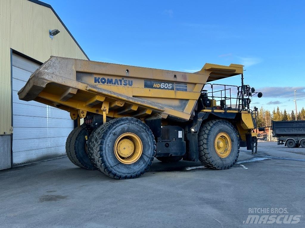 Komatsu 605-8 Rigid dump trucks