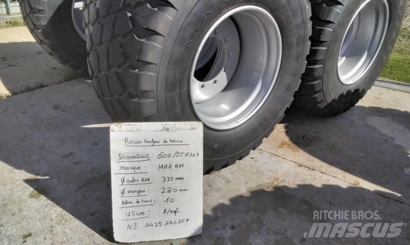 MAXAM 600/55R26.5 Tires, wheels and rims