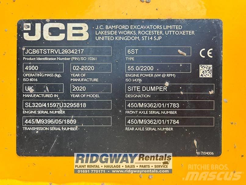 JCB 6 ST Site Dumpers