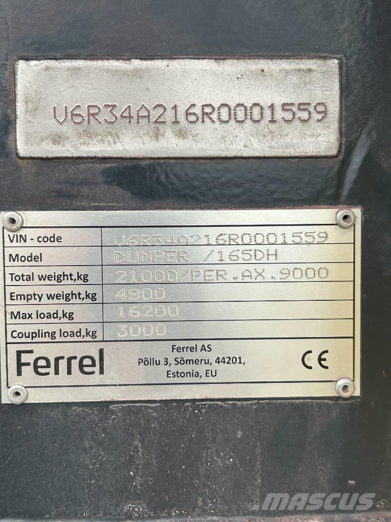 Ferrel 165DH Tip Trailers