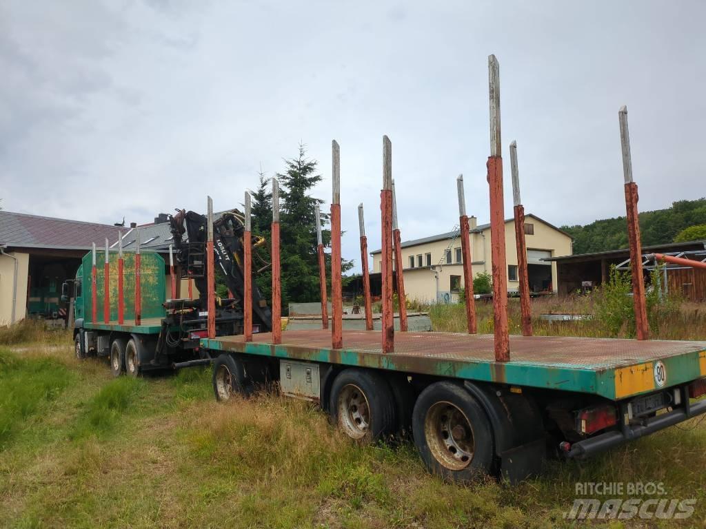 MAN TGA 33.430 Log trucks