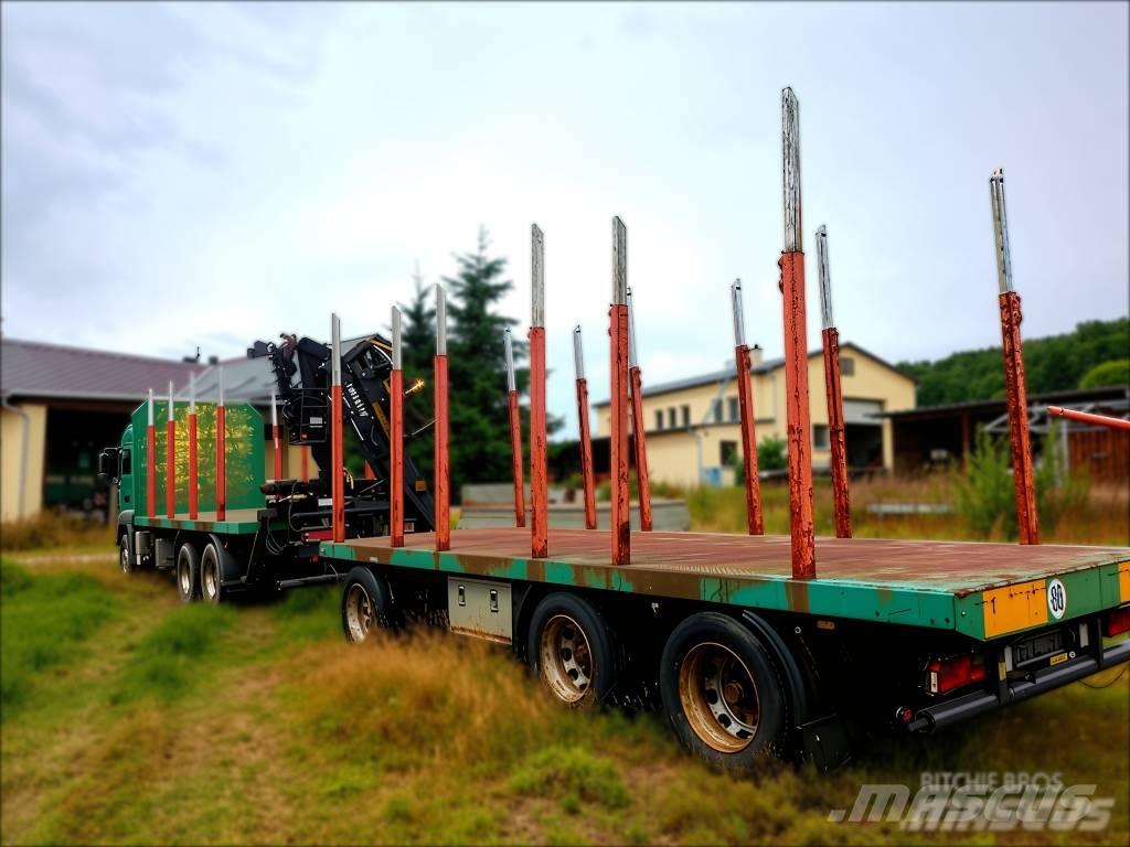 MAN TGA 33.430 Log trucks