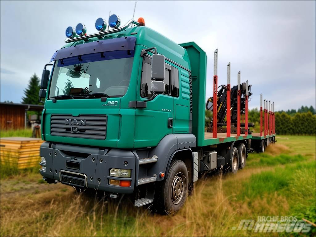 MAN TGA 33.430 Log trucks
