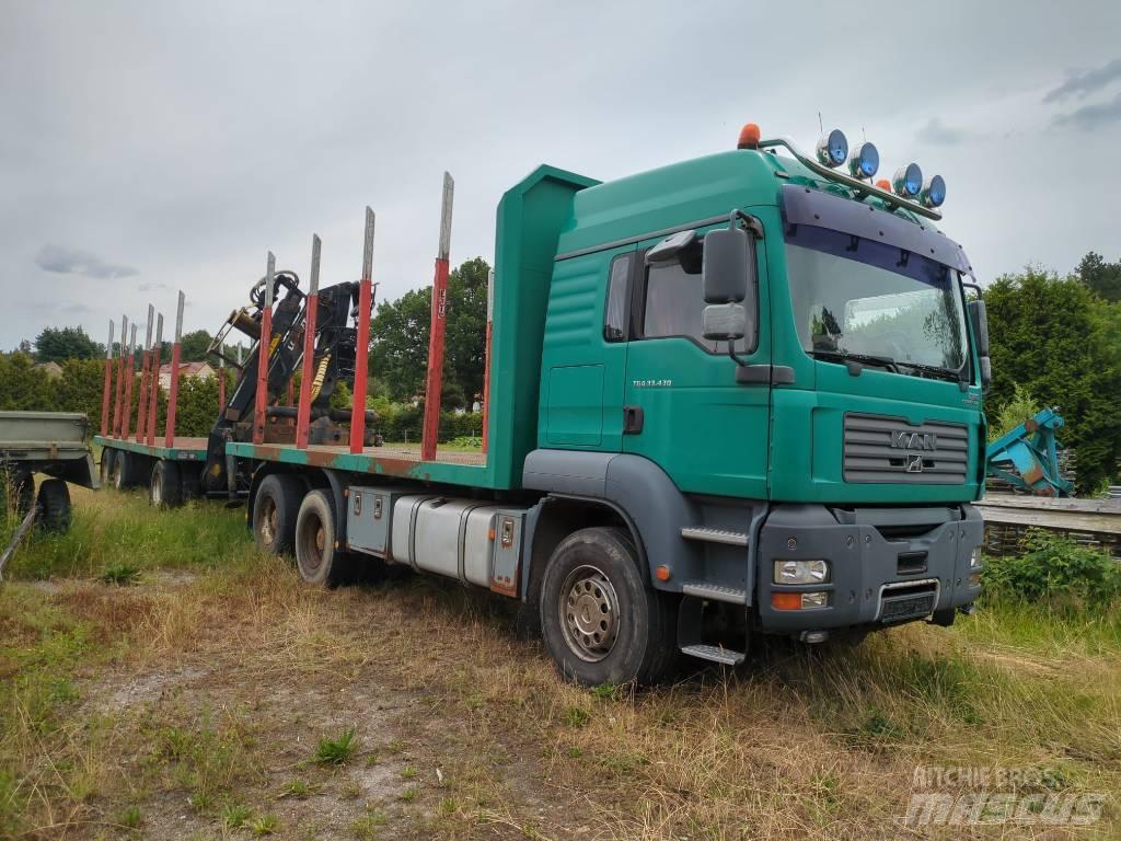 MAN TGA 33.430 Log trucks