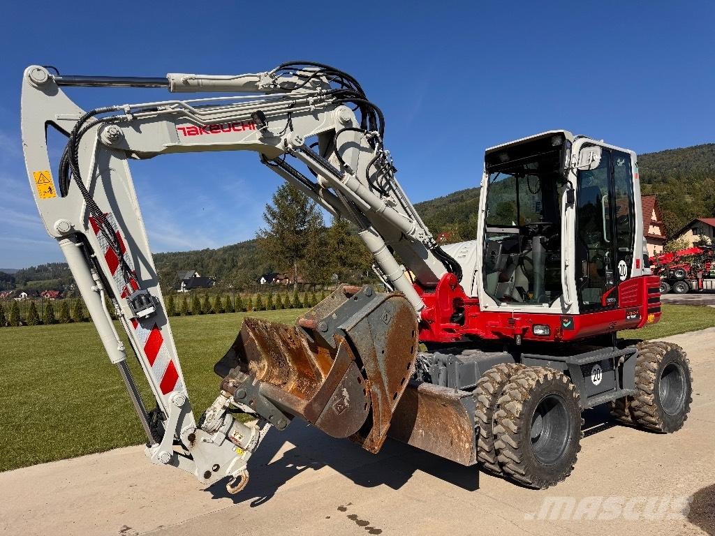 Takeuchi TB 295 W Wheeled Excavators