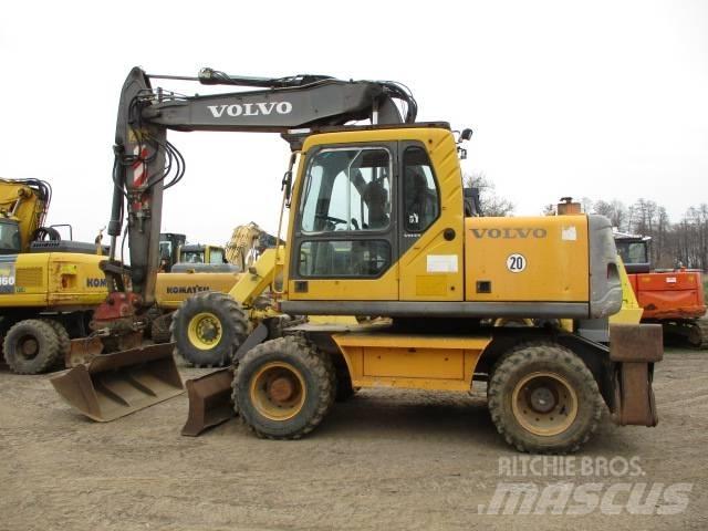 Volvo EW 140 Wheeled Excavators