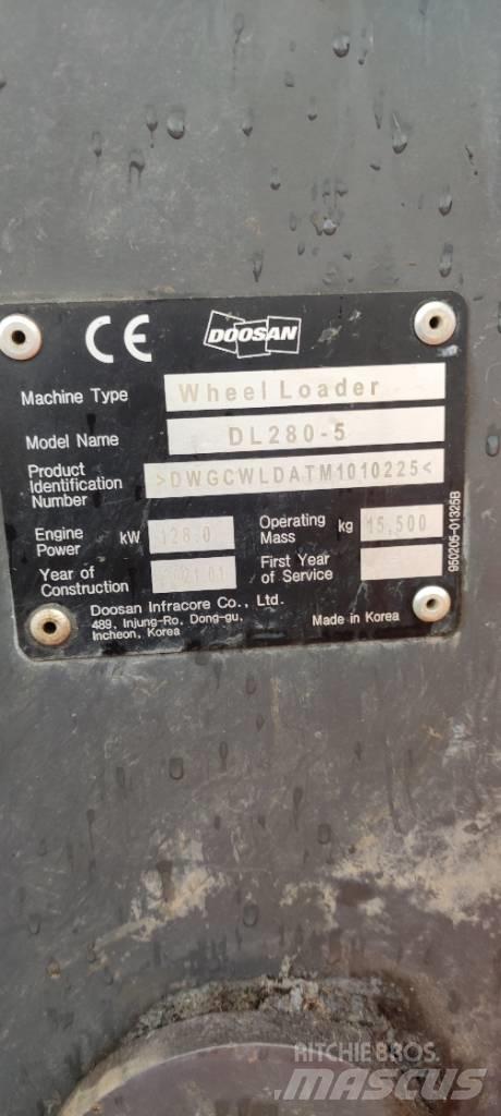 Doosan DL 280-5 Wheel Loaders