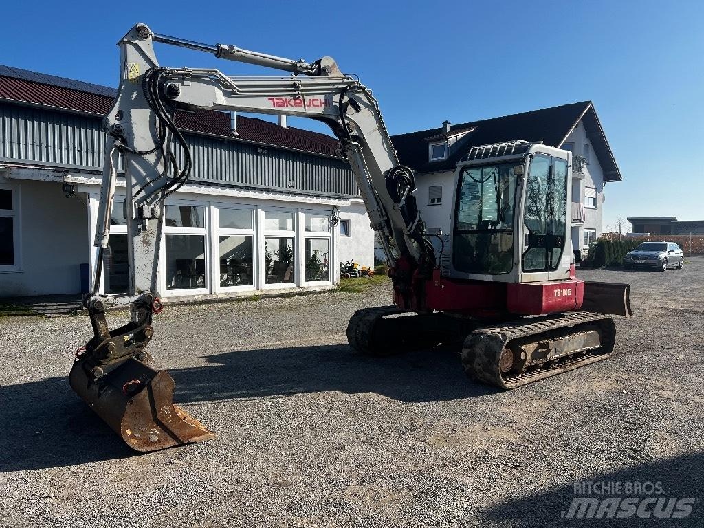 Takeuchi TB 180 FR Mini excavators  7t - 12t