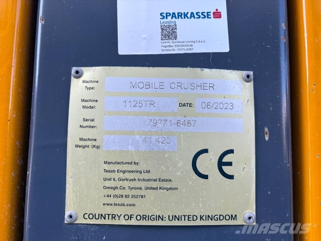 Tesab 1125TR Mobile crushers