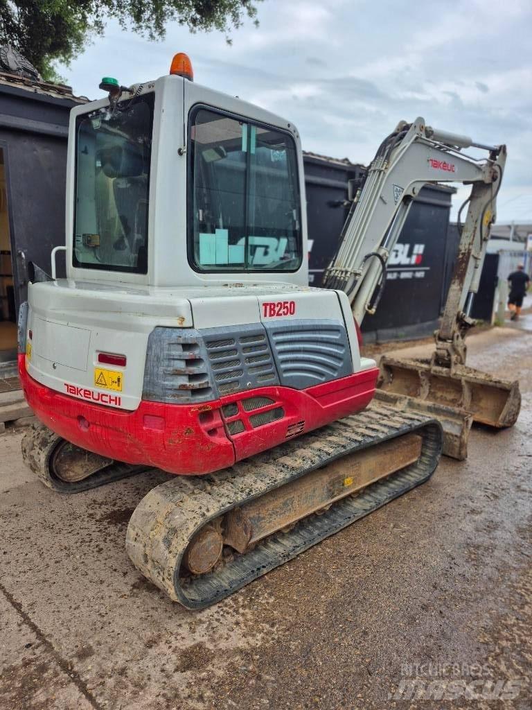 Takeuchi TB 250 Mini Excavators <7t (Mini Diggers)