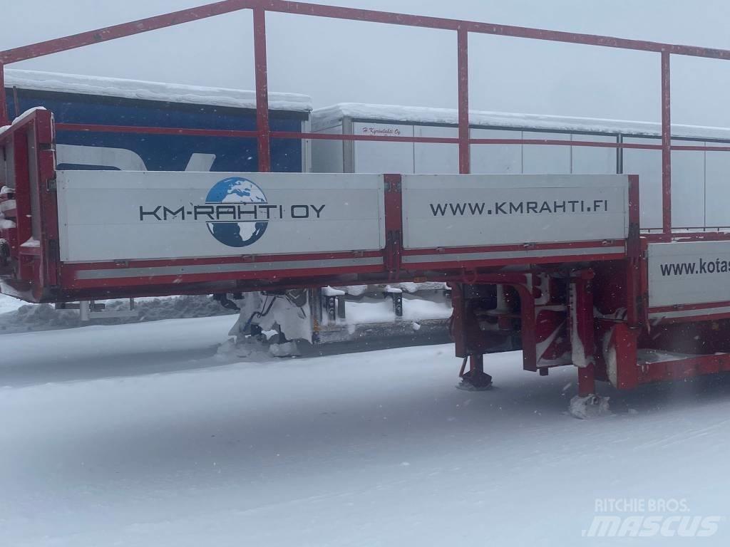 Pacton Pokkakärry Flatbed Trailers
