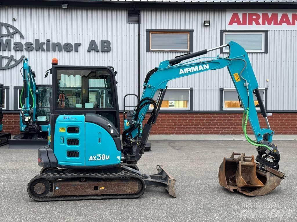 Airman AX 38 U Mini Excavators <7t (Mini Diggers)