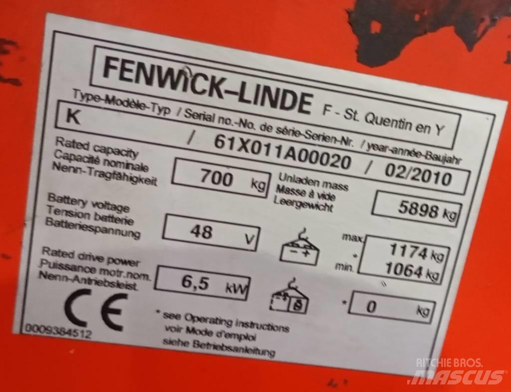 Linde K 011 Reach trucks