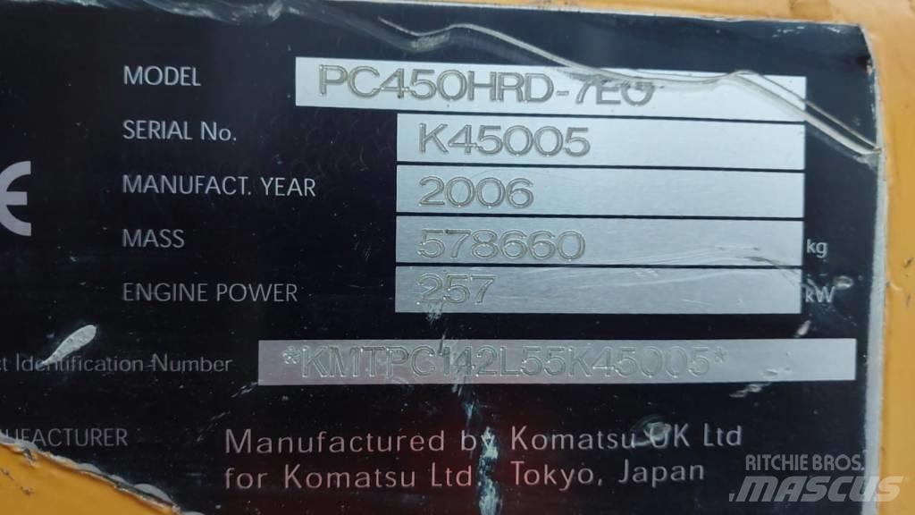 Komatsu PC450HRD-7E0 Demolition