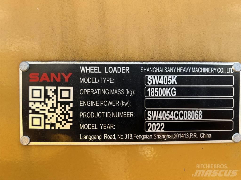 Sany SW405K Wheel Loaders