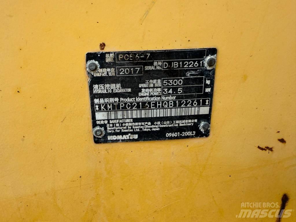 Komatsu PC 56-7 Mini Excavators <7t (Mini Diggers)