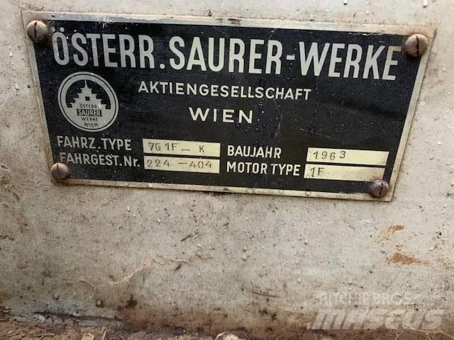 Saurer 7G1F-K Dump Trucks