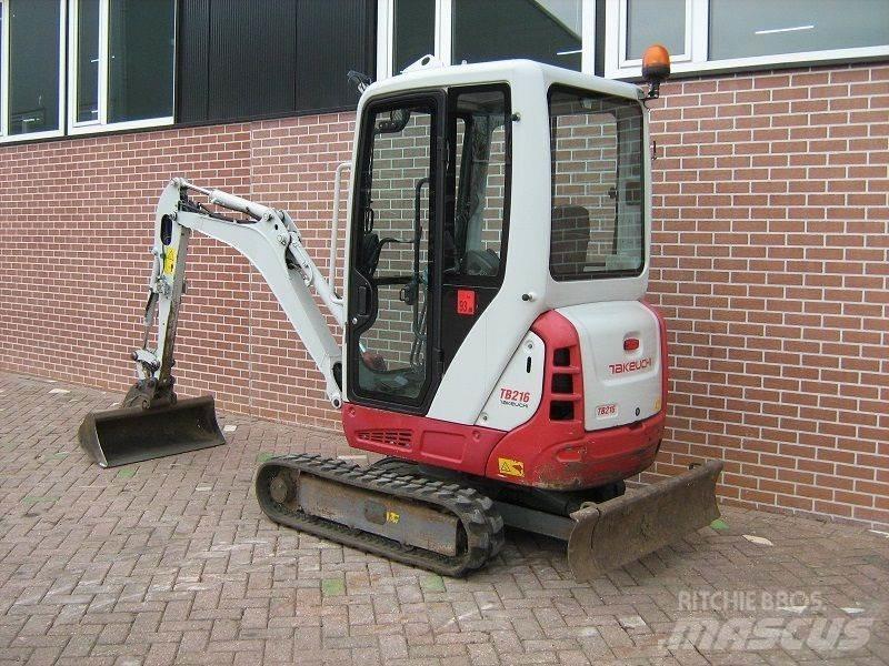 Takeuchi TB216 Mini Excavators <7t (Mini Diggers)