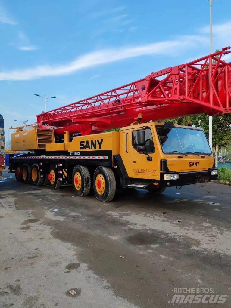 Sany STC 1000 Mobile and all terrain cranes