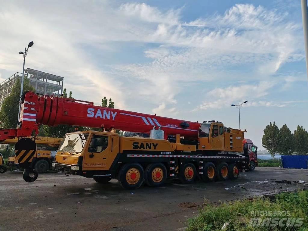 Sany STC 1000 Mobile and all terrain cranes