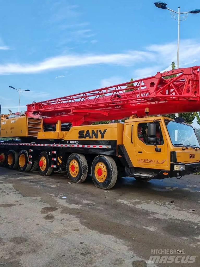Sany STC 1000 Mobile and all terrain cranes
