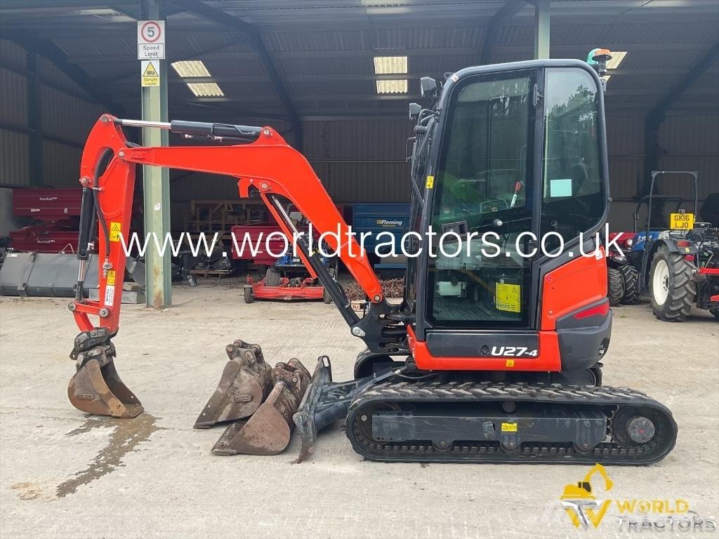 Kubota U 27-4 Mini Excavators <7t (Mini Diggers)