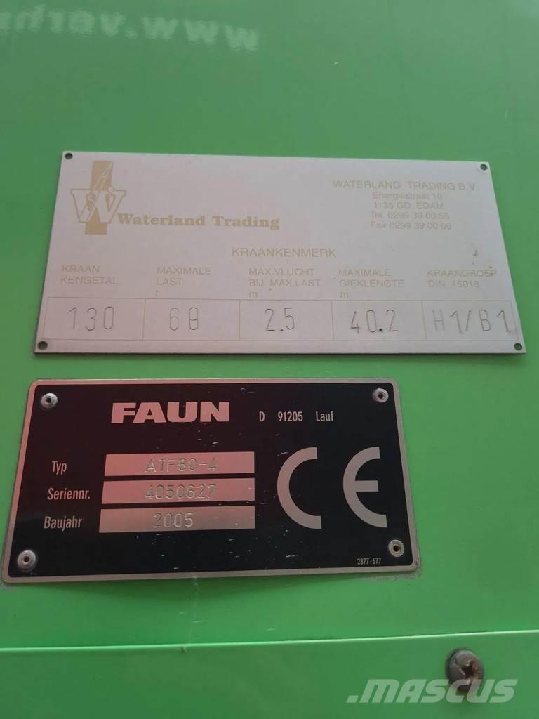 Faun ATF 60-4 Mobile and all terrain cranes