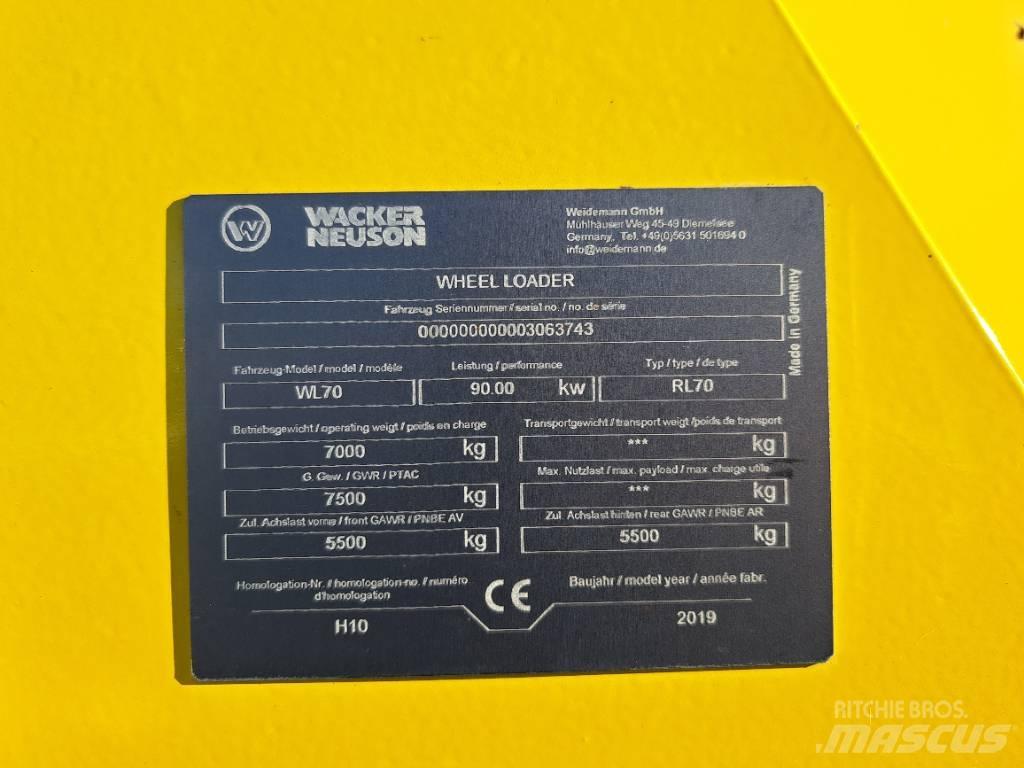 Wacker Neuson WL70 Wheel Loaders