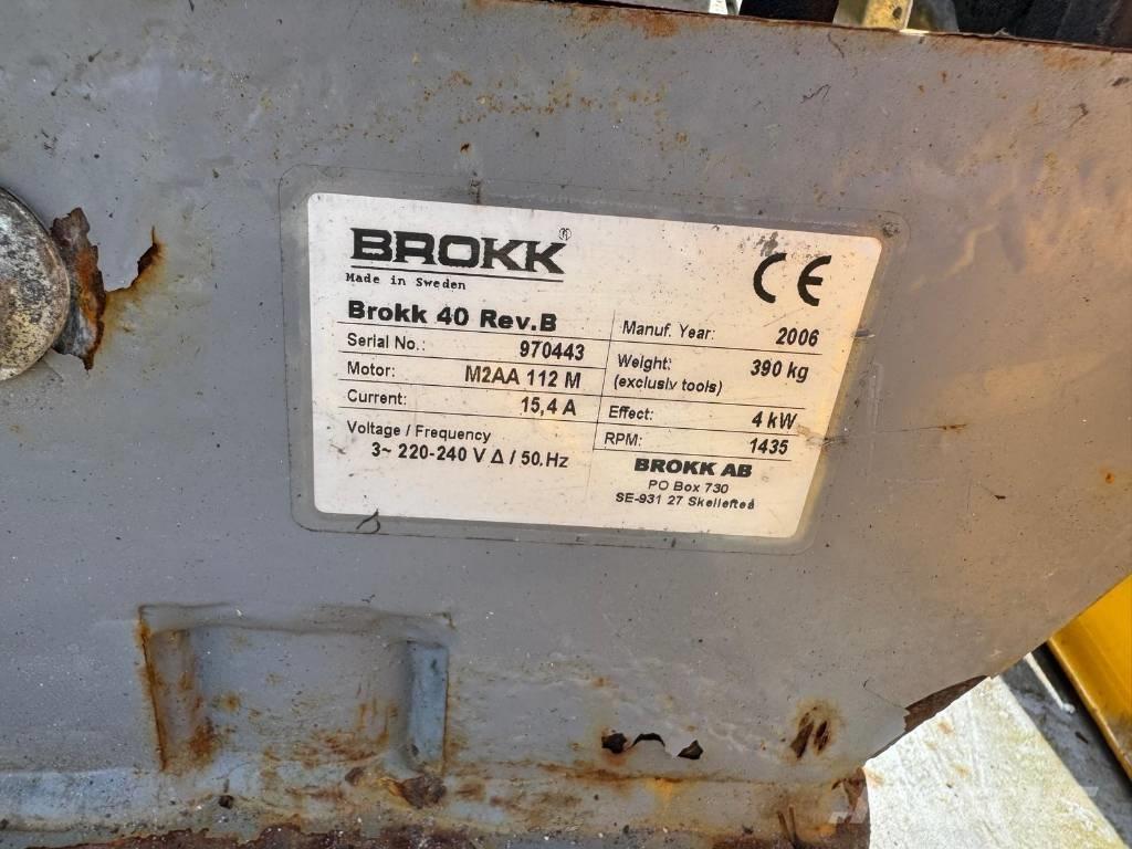 Brokk 40 Demolition
