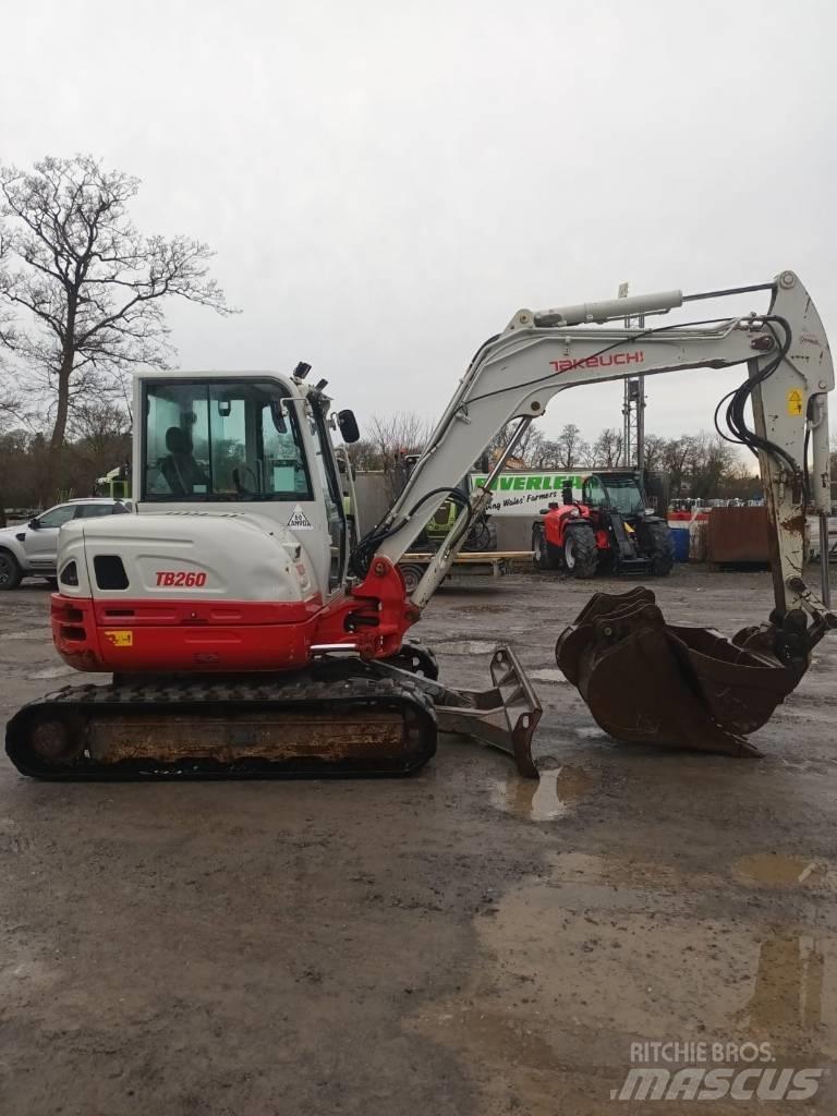 Takeuchi TB 260 Mini Excavators <7t (Mini Diggers)