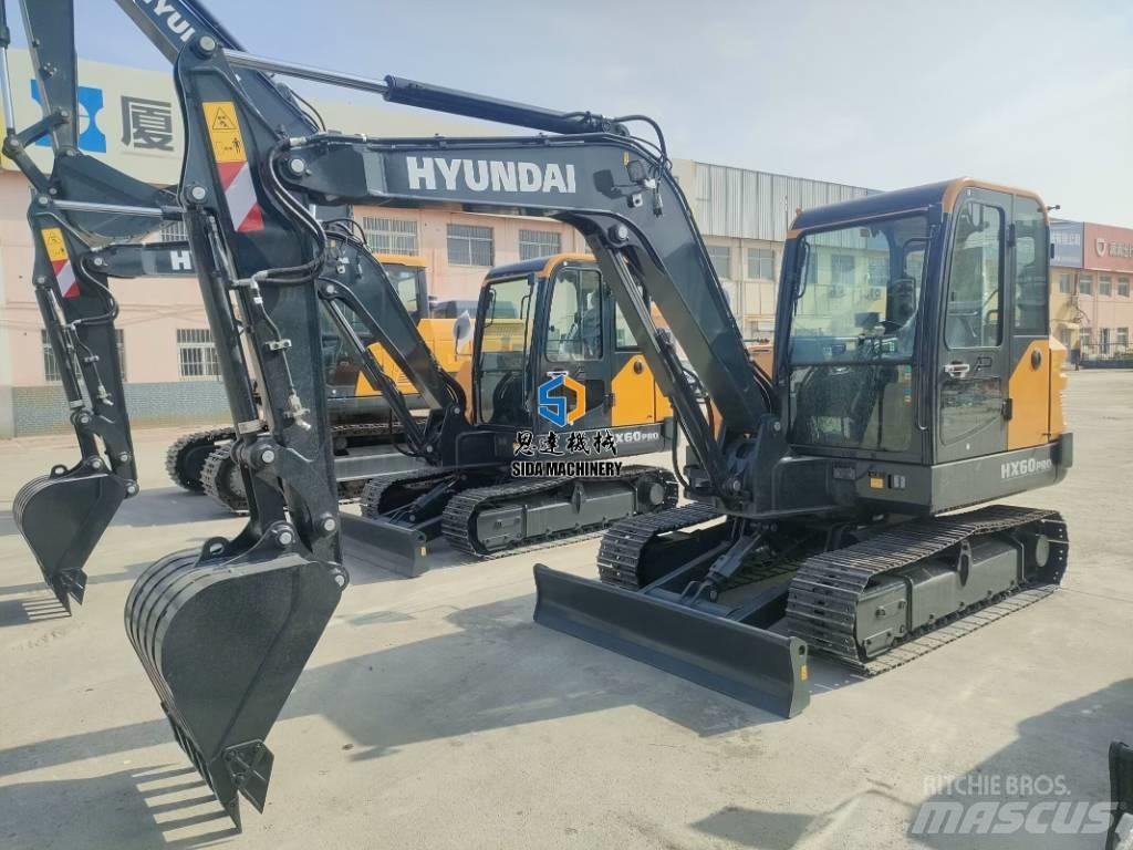 Hyundai HX60Pro Mini Excavators <7t (Mini Diggers)