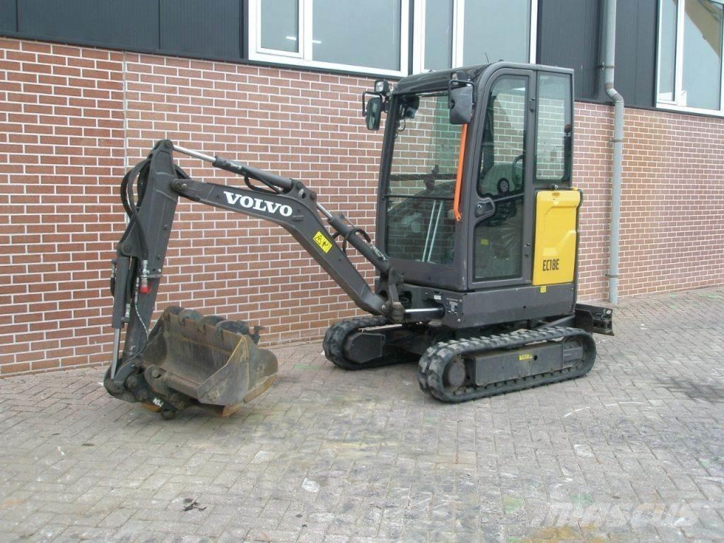 Volvo ECR18E Mini Excavators <7t (Mini Diggers)