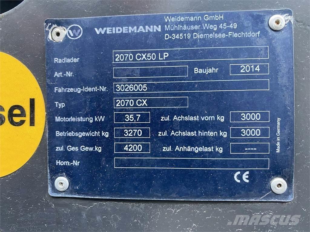 Weidemann 2070 Multi purpose loaders