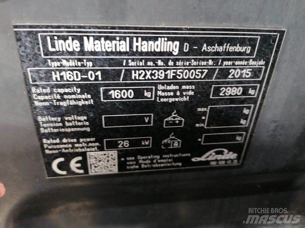 Linde H16D-01 Diesel Forklifts
