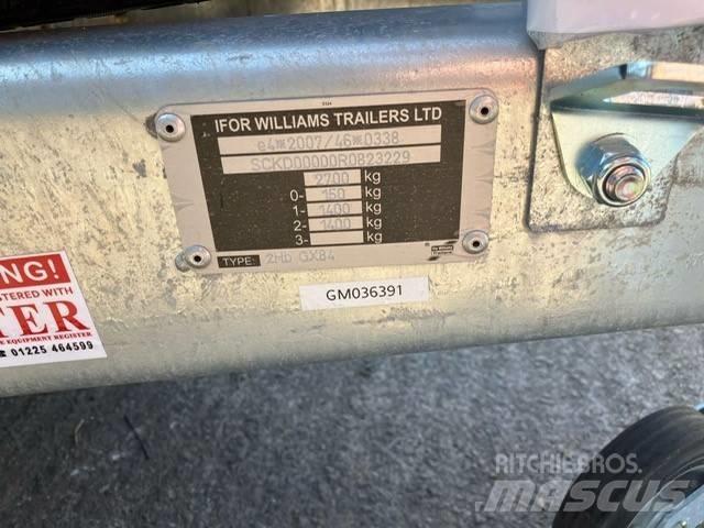 Ifor Williams GX 84 Lowboy trailer