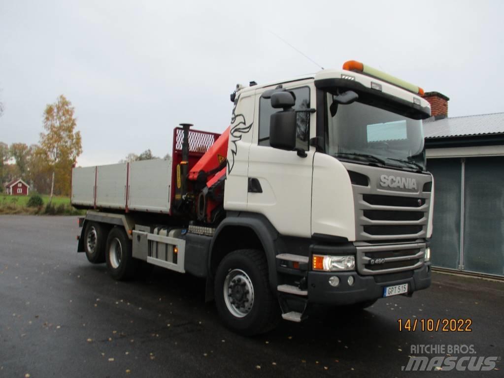 Scania G490cb6x4*4 Boom / Crane / Bucket Trucks