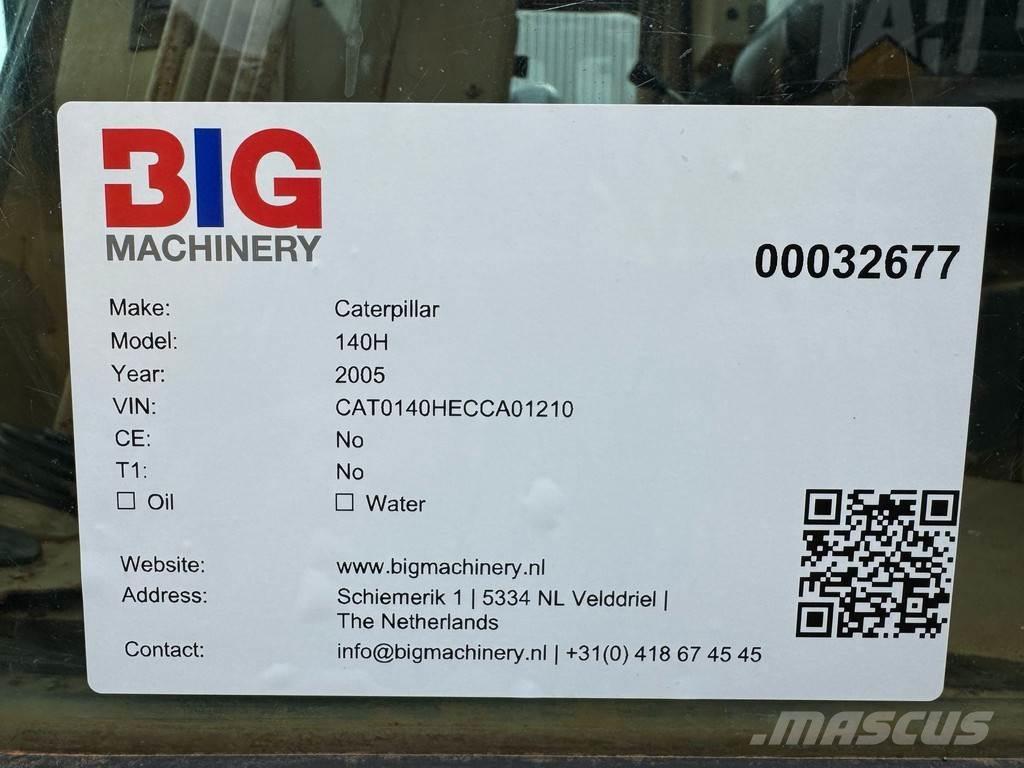 CAT 140H Motor Graders